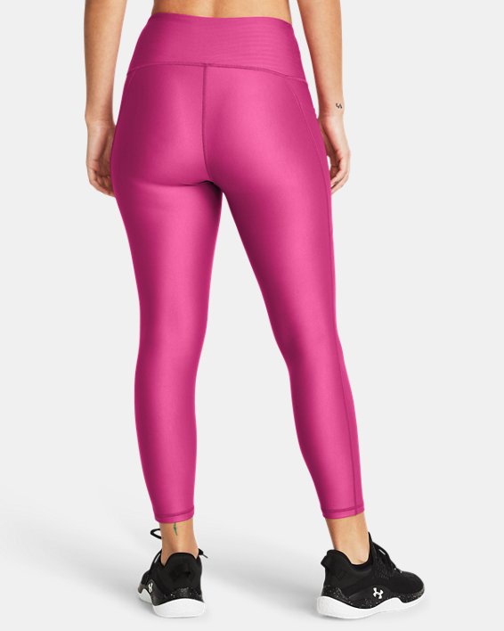 Damen HeatGear® Armour 7/8 Leggings mit hohem Bund, Pink, pdpMainDesktop image number 1